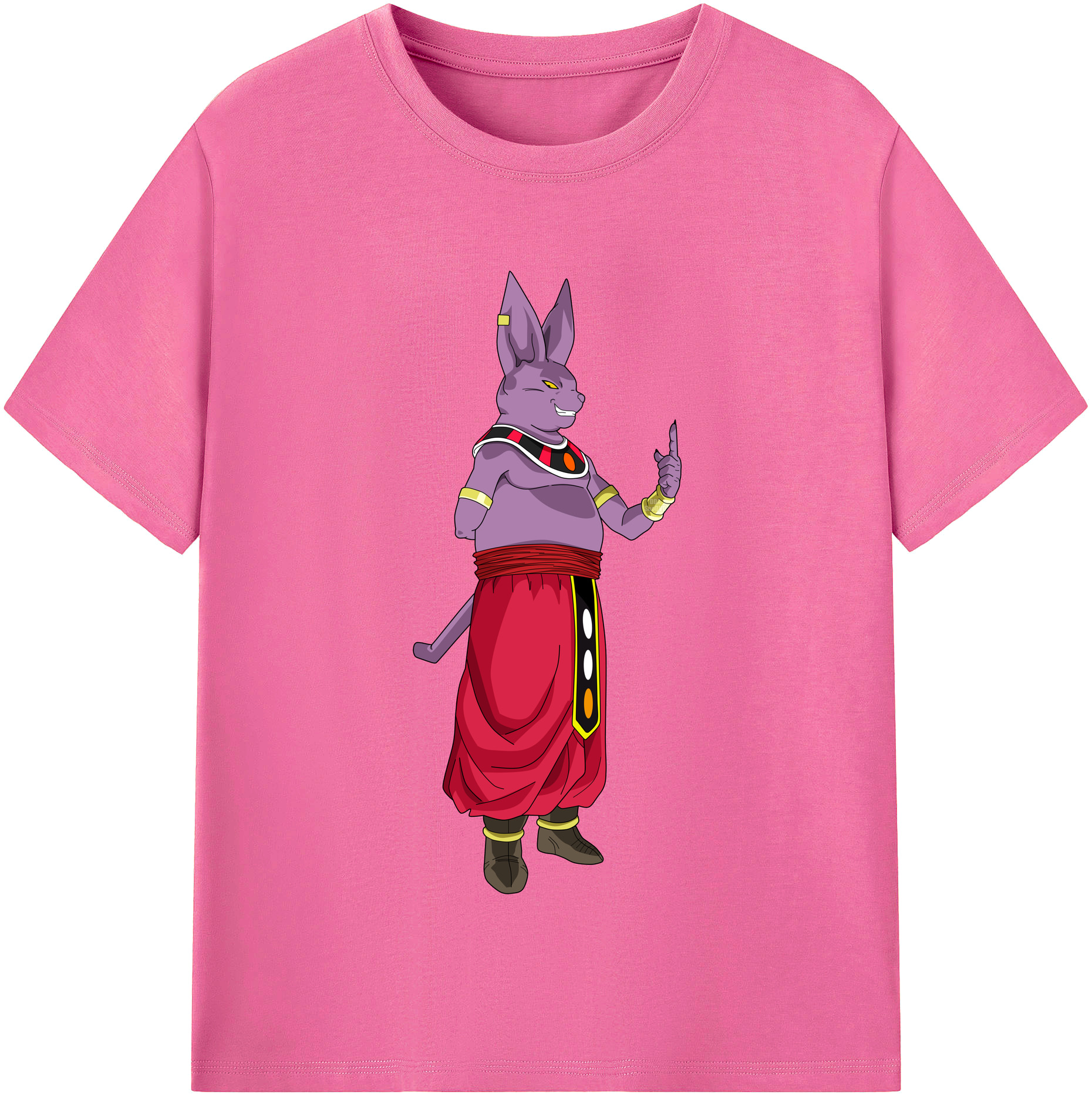 （画像用） ドラゴンボール シャンパ DRAGON BALL Champa レディースカジュアルプリントTシャツ（綿100％）